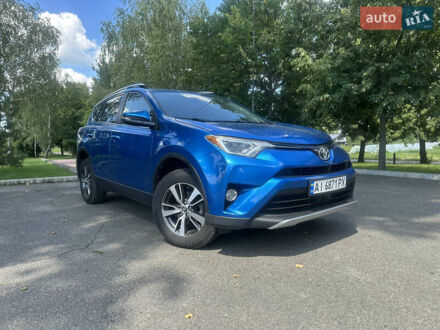 Синій Тойота РАВ 4, об'ємом двигуна 2.49 л та пробігом 127 тис. км за 16800 $, фото 1 на Automoto.ua