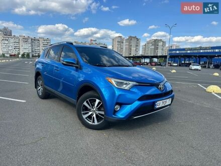Синій Тойота РАВ 4, об'ємом двигуна 2.49 л та пробігом 86 тис. км за 17800 $, фото 1 на Automoto.ua
