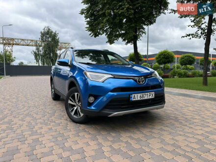 Синий Тойота РАВ 4, объемом двигателя 2.5 л и пробегом 127 тыс. км за 17900 $, фото 1 на Automoto.ua