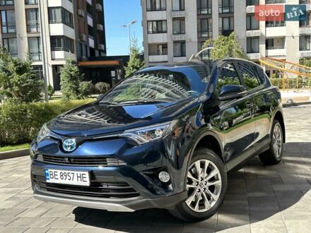 Синий Тойота РАВ 4, объемом двигателя 2.49 л и пробегом 44 тыс. км за 27500 $, фото 1 на Automoto.ua