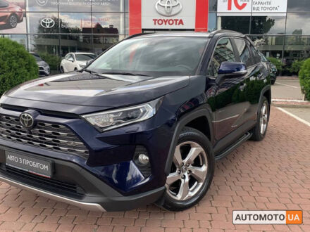 Синій Тойота РАВ 4, об'ємом двигуна 2.5 л та пробігом 54 тис. км за 29800 $, фото 1 на Automoto.ua