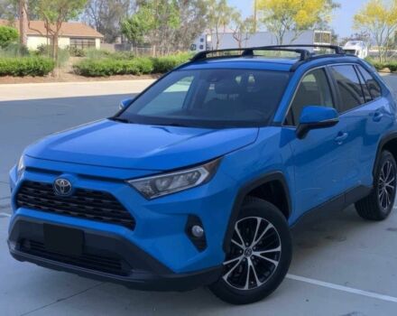 Синий Тойота РАВ 4, объемом двигателя 2.5 л и пробегом 42 тыс. км за 9000 $, фото 1 на Automoto.ua