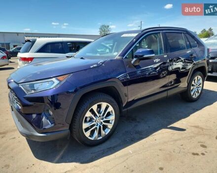 Синий Тойота РАВ 4, объемом двигателя 2.49 л и пробегом 75 тыс. км за 8200 $, фото 1 на Automoto.ua