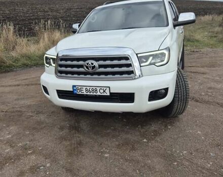 Білий Тойота Секвойя, об'ємом двигуна 5.7 л та пробігом 295 тис. км за 26500 $, фото 12 на Automoto.ua