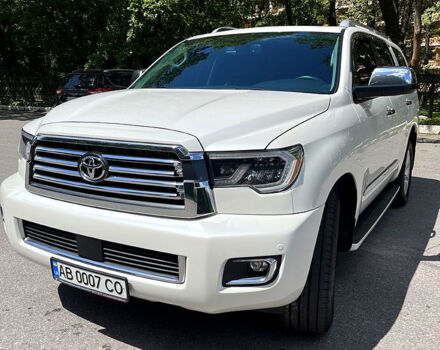 Білий Тойота Секвойя, об'ємом двигуна 5.7 л та пробігом 0 тис. км за 45000 $, фото 1 на Automoto.ua