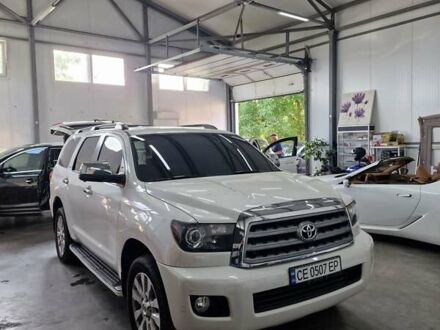 Тойота Секвойя 2015 в Черновцах на Automoto.ua Белый Тойота Секвойя, объемом двигателя 5.66 л и пробегом 151 тыс. км за 34000 $, фото 1 на Automoto.ua