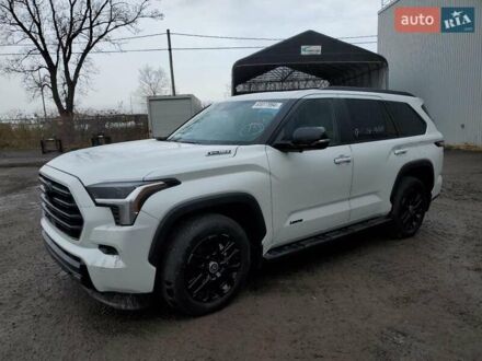 Тойота Секвойя 2024 в Ивано-Франковске на Automoto.ua Белый Тойота Секвойя, объемом двигателя 3.4 л и пробегом 7 тыс. км за 45000 $, фото 1 на Automoto.ua