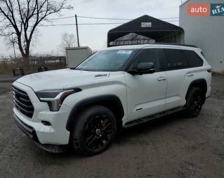 Тойота Секвойя 2024 в Львове на Automoto.ua Белый Тойота Секвойя, объемом двигателя 3.4 л и пробегом 5 тыс. км за 96000 $, фото 1 на Automoto.ua