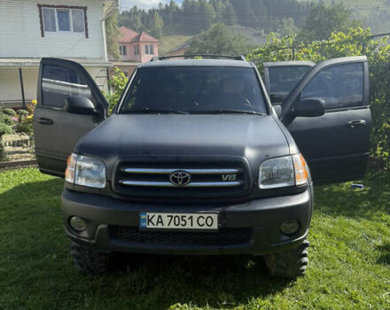 Черный Тойота Секвойя, объемом двигателя 4.7 л и пробегом 290 тыс. км за 15000 $, фото 7 на Automoto.ua