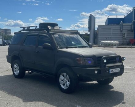 Черный Тойота Секвойя, объемом двигателя 4.7 л и пробегом 486 тыс. км за 10952 $, фото 3 на Automoto.ua