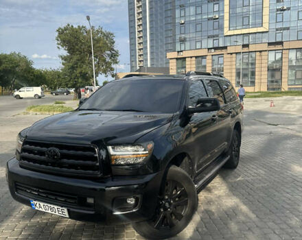 Черный Тойота Секвойя, объемом двигателя 5.7 л и пробегом 211 тыс. км за 22500 $, фото 1 на Automoto.ua