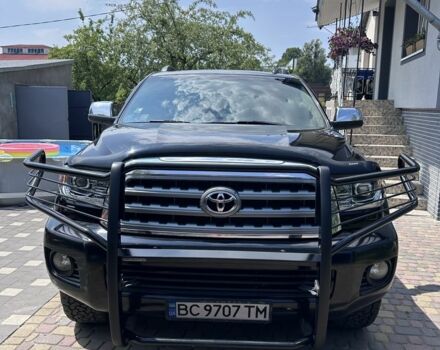 Черный Тойота Секвойя, объемом двигателя 5.7 л и пробегом 200 тыс. км за 22500 $, фото 3 на Automoto.ua