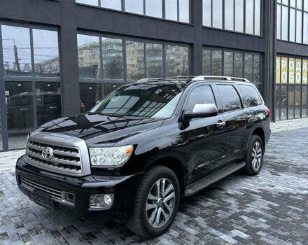 Черный Тойота Секвойя, объемом двигателя 5.66 л и пробегом 170 тыс. км за 26000 $, фото 1 на Automoto.ua
