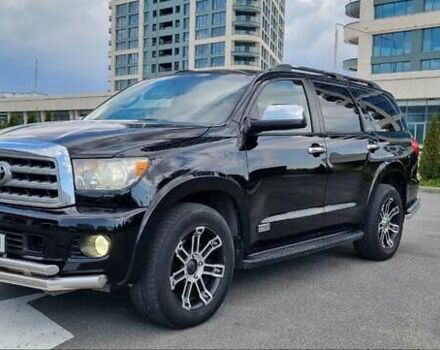 Черный Тойота Секвойя, объемом двигателя 5.7 л и пробегом 263 тыс. км за 22999 $, фото 1 на Automoto.ua