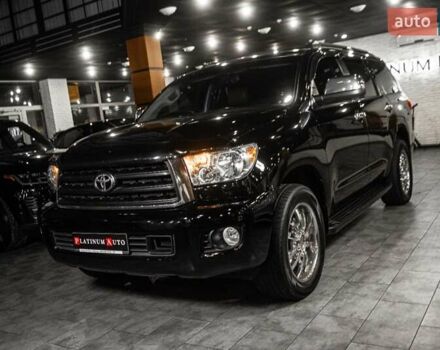 Черный Тойота Секвойя, объемом двигателя 5.7 л и пробегом 330 тыс. км за 34900 $, фото 66 на Automoto.ua