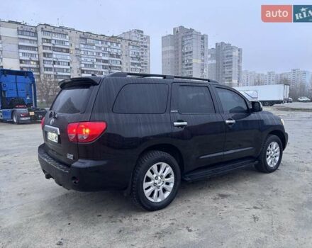 Черный Тойота Секвойя, объемом двигателя 5.7 л и пробегом 107 тыс. км за 41900 $, фото 2 на Automoto.ua