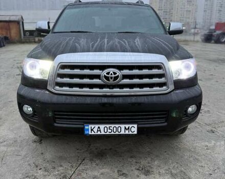 Черный Тойота Секвойя, объемом двигателя 5.7 л и пробегом 107 тыс. км за 41900 $, фото 1 на Automoto.ua