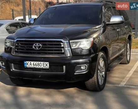 Черный Тойота Секвойя, объемом двигателя 5.7 л и пробегом 231 тыс. км за 42500 $, фото 6 на Automoto.ua