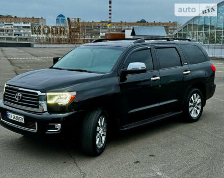 Черный Тойота Секвойя, объемом двигателя 5.66 л и пробегом 190 тыс. км за 37900 $, фото 3 на Automoto.ua