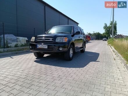 Чорний Тойота Секвойя, об'ємом двигуна 4.66 л та пробігом 370 тис. км за 13500 $, фото 1 на Automoto.ua