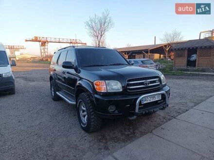Тойота Секвойя 2003 в Тячеве на Automoto.ua Черный Тойота Секвойя, объемом двигателя 4.7 л и пробегом 281 тыс. км за 14999 $, фото 1 на Automoto.ua