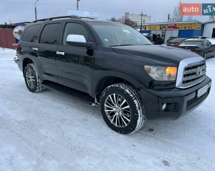 Черный Тойота Секвойя, объемом двигателя 5.7 л и пробегом 278 тыс. км за 21000 $, фото 1 на Automoto.ua