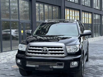 Черный Тойота Секвойя, объемом двигателя 5.66 л и пробегом 170 тыс. км за 26000 $, фото 1 на Automoto.ua