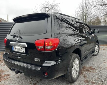 Черный Тойота Секвойя, объемом двигателя 5.7 л и пробегом 328 тыс. км за 23700 $, фото 1 на Automoto.ua