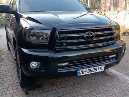 Тойота Секвойя 2014 в Славянске на Automoto.ua Черный Тойота Секвойя, объемом двигателя 5.7 л и пробегом 220 тыс. км за 28000 $, фото 1 на Automoto.ua