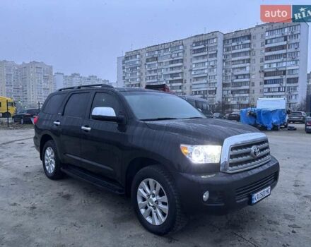 Черный Тойота Секвойя, объемом двигателя 5.7 л и пробегом 107 тыс. км за 41900 $, фото 1 на Automoto.ua