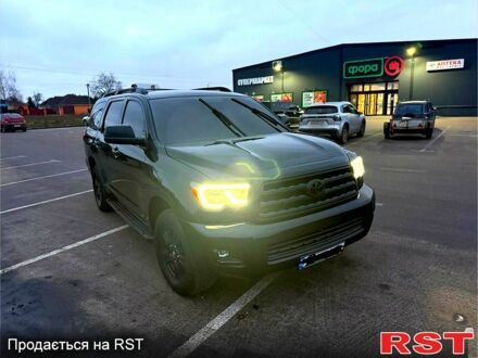Черный Тойота Секвойя, объемом двигателя 5.7 л и пробегом 260 тыс. км за 30500 $, фото 1 на Automoto.ua