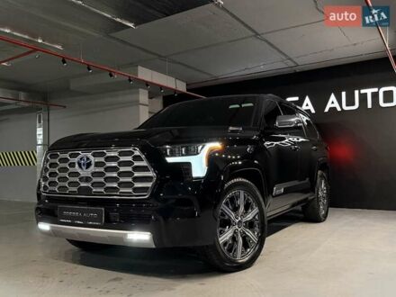 Черный Тойота Секвойя, объемом двигателя 3.45 л и пробегом 48 тыс. км за 140000 $, фото 1 на Automoto.ua