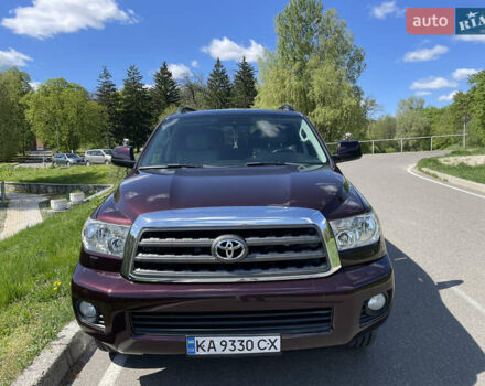 Фиолетовый Тойота Секвойя, объемом двигателя 5.7 л и пробегом 170 тыс. км за 29800 $, фото 4 на Automoto.ua
