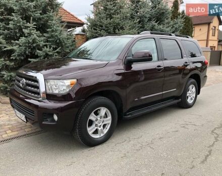 Фиолетовый Тойота Секвойя, объемом двигателя 5.7 л и пробегом 170 тыс. км за 29800 $, фото 9 на Automoto.ua
