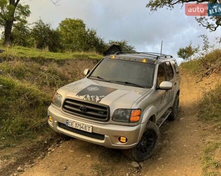 Серый Тойота Секвойя, объемом двигателя 4.7 л и пробегом 286 тыс. км за 14700 $, фото 25 на Automoto.ua