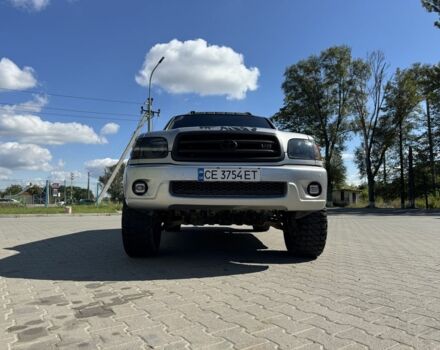 Серый Тойота Секвойя, объемом двигателя 4.7 л и пробегом 283 тыс. км за 14700 $, фото 4 на Automoto.ua