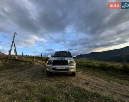 Серый Тойота Секвойя, объемом двигателя 4.7 л и пробегом 286 тыс. км за 14700 $, фото 27 на Automoto.ua