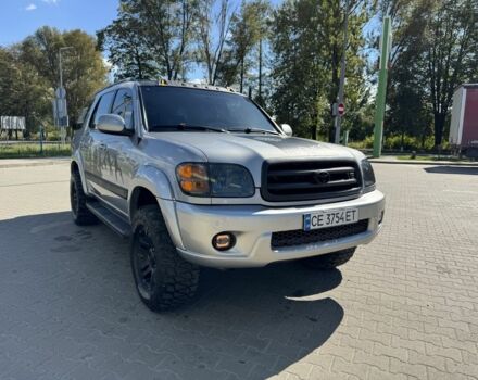Серый Тойота Секвойя, объемом двигателя 4.7 л и пробегом 283 тыс. км за 14700 $, фото 8 на Automoto.ua
