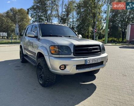 Серый Тойота Секвойя, объемом двигателя 4.7 л и пробегом 286 тыс. км за 14700 $, фото 2 на Automoto.ua