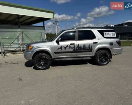 Серый Тойота Секвойя, объемом двигателя 4.7 л и пробегом 286 тыс. км за 14700 $, фото 5 на Automoto.ua