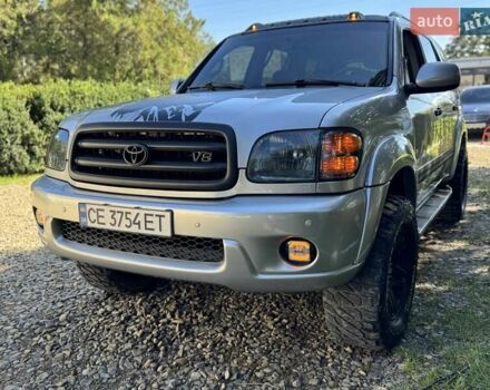 Серый Тойота Секвойя, объемом двигателя 4.7 л и пробегом 286 тыс. км за 14700 $, фото 23 на Automoto.ua