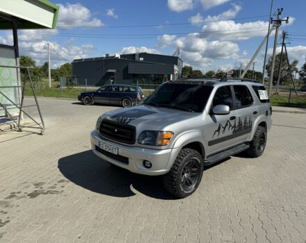 Серый Тойота Секвойя, объемом двигателя 4.7 л и пробегом 283 тыс. км за 14700 $, фото 5 на Automoto.ua