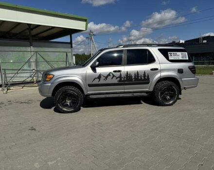 Серый Тойота Секвойя, объемом двигателя 4.7 л и пробегом 283 тыс. км за 14700 $, фото 7 на Automoto.ua