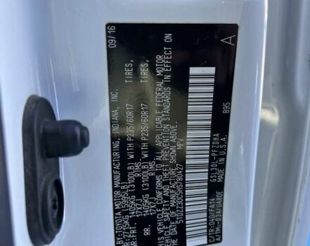 Белый Тойота Сиенна, объемом двигателя 3.46 л и пробегом 169 тыс. км за 17999 $, фото 31 на Automoto.ua