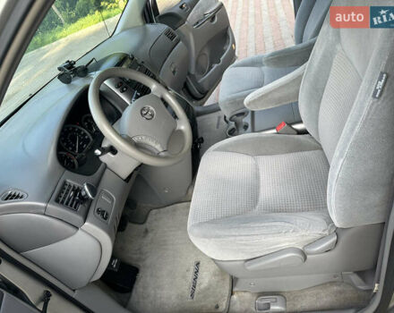 Бежевый Тойота Сиенна, объемом двигателя 3.5 л и пробегом 375 тыс. км за 9800 $, фото 62 на Automoto.ua