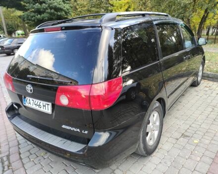 Черный Тойота Сиенна, объемом двигателя 3.5 л и пробегом 210 тыс. км за 8800 $, фото 4 на Automoto.ua