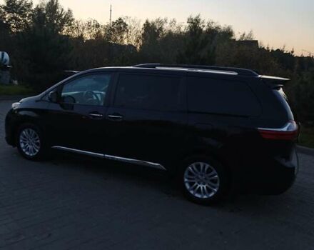 Чорний Тойота Сієнна, об'ємом двигуна 3.5 л та пробігом 170 тис. км за 17900 $, фото 1 на Automoto.ua