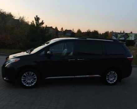 Чорний Тойота Сієнна, об'ємом двигуна 3.5 л та пробігом 170 тис. км за 17900 $, фото 3 на Automoto.ua