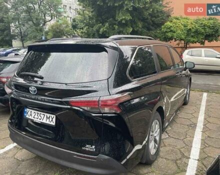Чорний Тойота Сієнна, об'ємом двигуна 2.49 л та пробігом 150 тис. км за 32000 $, фото 4 на Automoto.ua