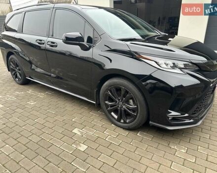 Черный Тойота Сиенна, объемом двигателя 2.5 л и пробегом 121 тыс. км за 37800 $, фото 5 на Automoto.ua